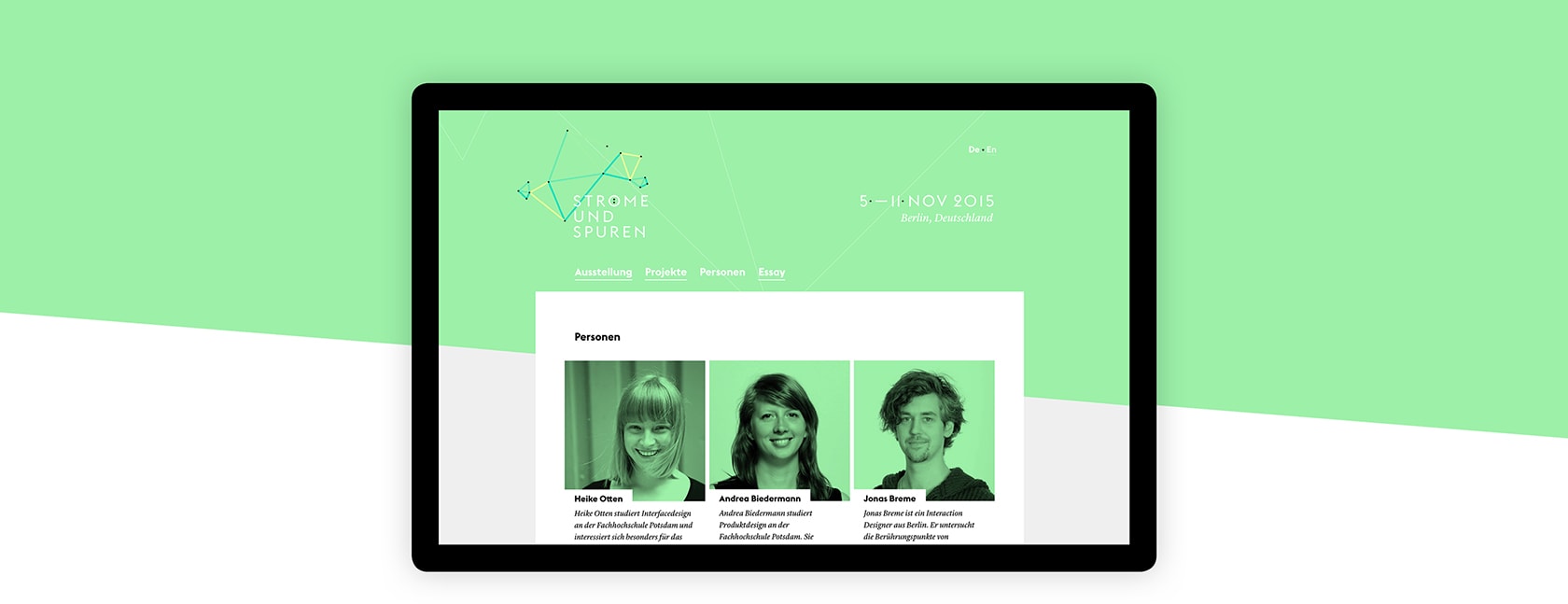 Ströme & Spuren · Web